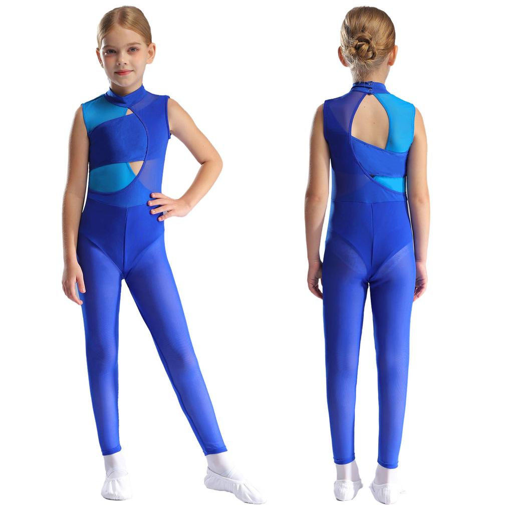 Womens Buzz Lightyear Costume LiiYii Toddler Girls Full Body Gymnastics Unitards Skating Jumpsuit One... Blue Bodysuit Costume