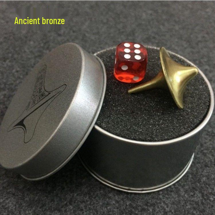 Inception Movie Metal Gyro Decompression Pendant - Creative Rotating Toy Gift for New Year & Christmas