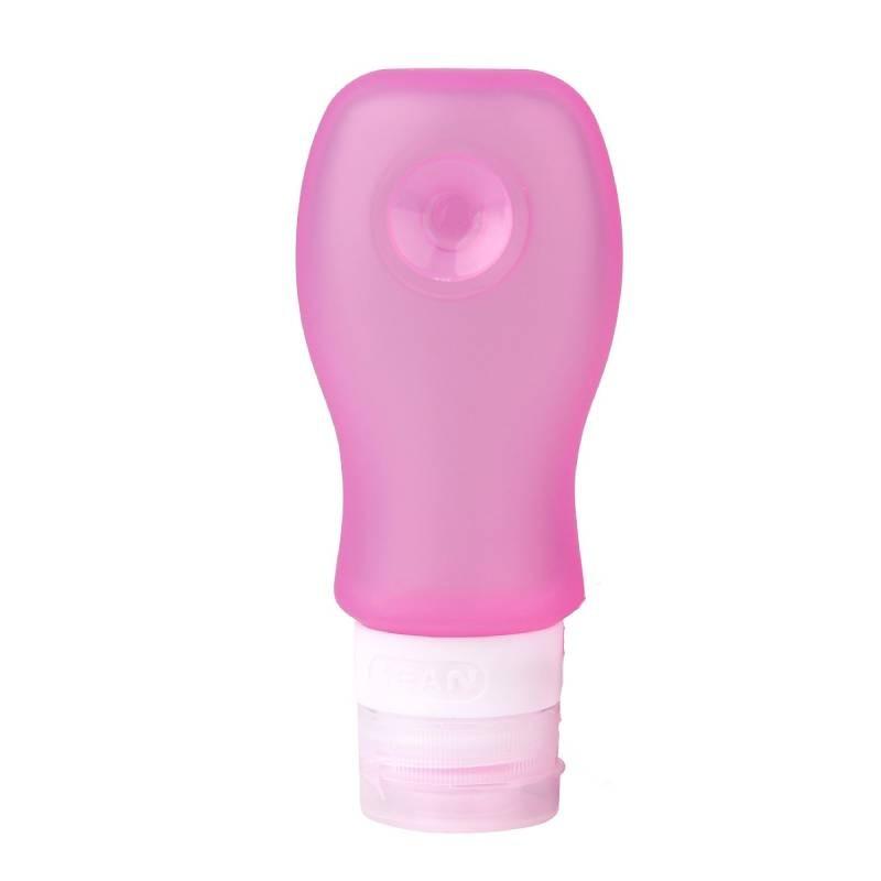 Solid Color Silicone Gel Portioning Bottles Travel Outdoor Lotion Bottle Shampoo