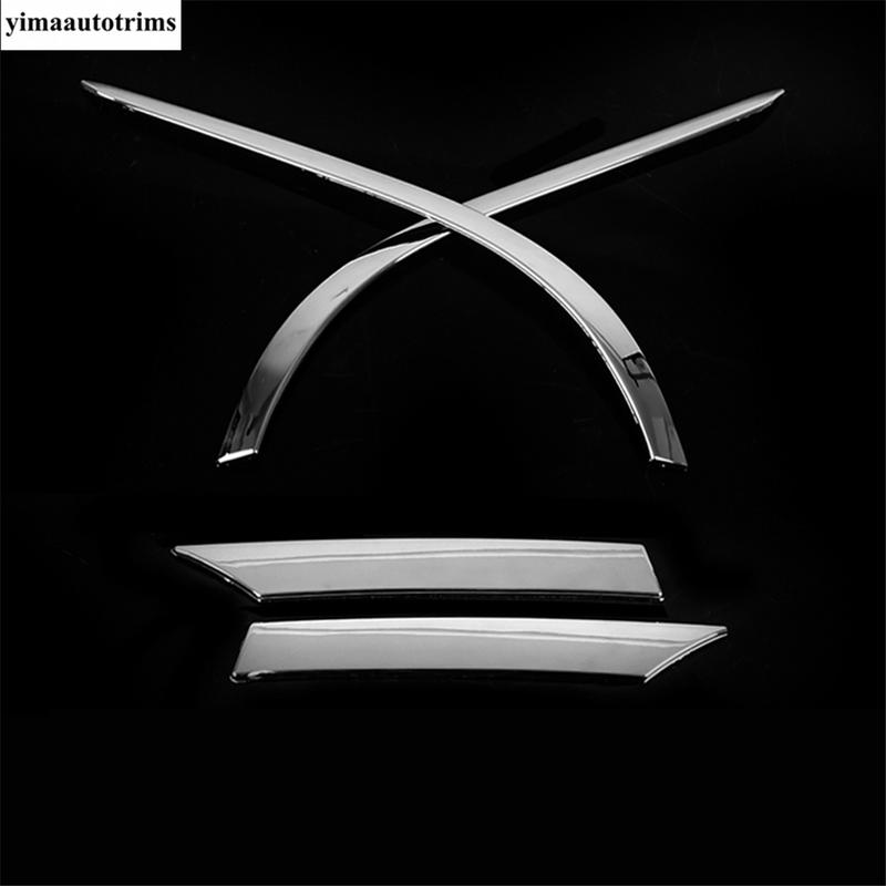 Rear Tail Light Lamp Eyebrow Eyelid Strip Decoration Cover Trim For KIA Sportage 2016 2017 2018 ABS Chrome Accessories Exterior
