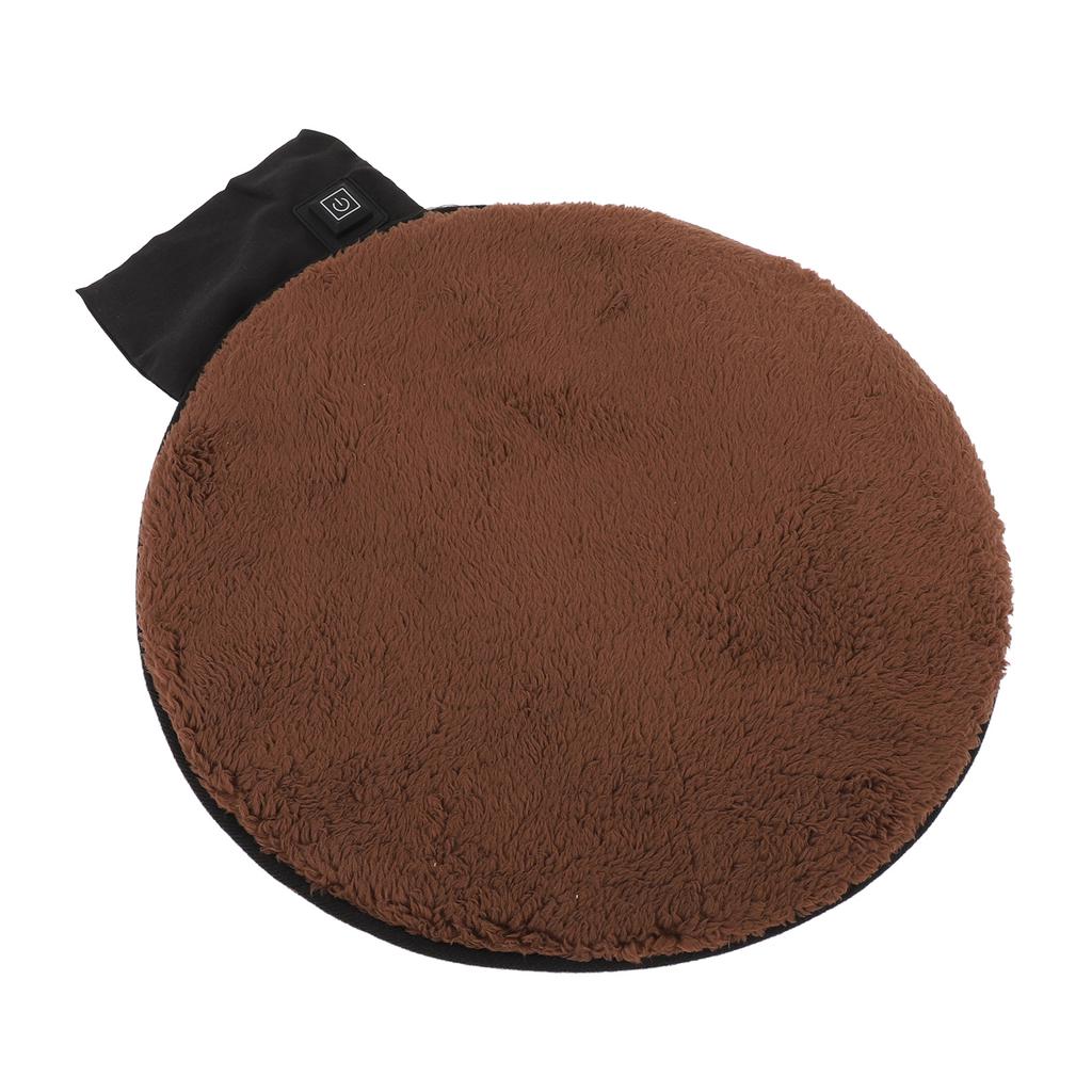 Pernă de Scaun Încălzită USB Pad de Încălzire Portabil pentru Stadion Sporturi în Aer Liber Birou Rotund