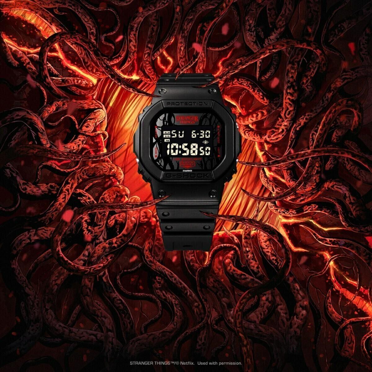 [Unopened] CASIO G-SHOCK Stranger Things collaboration model DW-5600STT-1JR