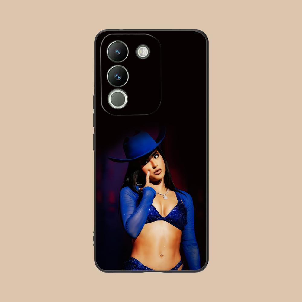 

Fashion Becky G Matte TPU Mobile Phone Case for VIVO Y77 76 75 74 73 72 58 56 55 51 50 38 36 Y19 Y18 Y03 Y01 5G Colorful Cover vivo Y77