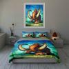 Majestic Woolly Mammoth. Bedding Duvet Cover Sets Duvet Covers Pillowcases Gifts (1 * Duvet Cover 2 * Pillowcases, Without Duvet Insert)