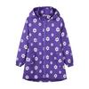Autumn Girls Jacket Floral Fashion Windbreaker Coat Hooded Zipper Girls Outerwear Gifts Kids Clothes