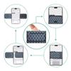 Portable Baby Changing Pad, Foldable Travel Diaper Changing Mat with   Pillow & Storage  s water proof for Newborns Baby Shower Gift
