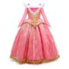 Mädchen Dornröschen Aurora Prinzessin Halloween Cosplay Kleid Schulterfrei Kindergeschenk Karnevalsparty Ausgefallene Prinzessinnenkleidung