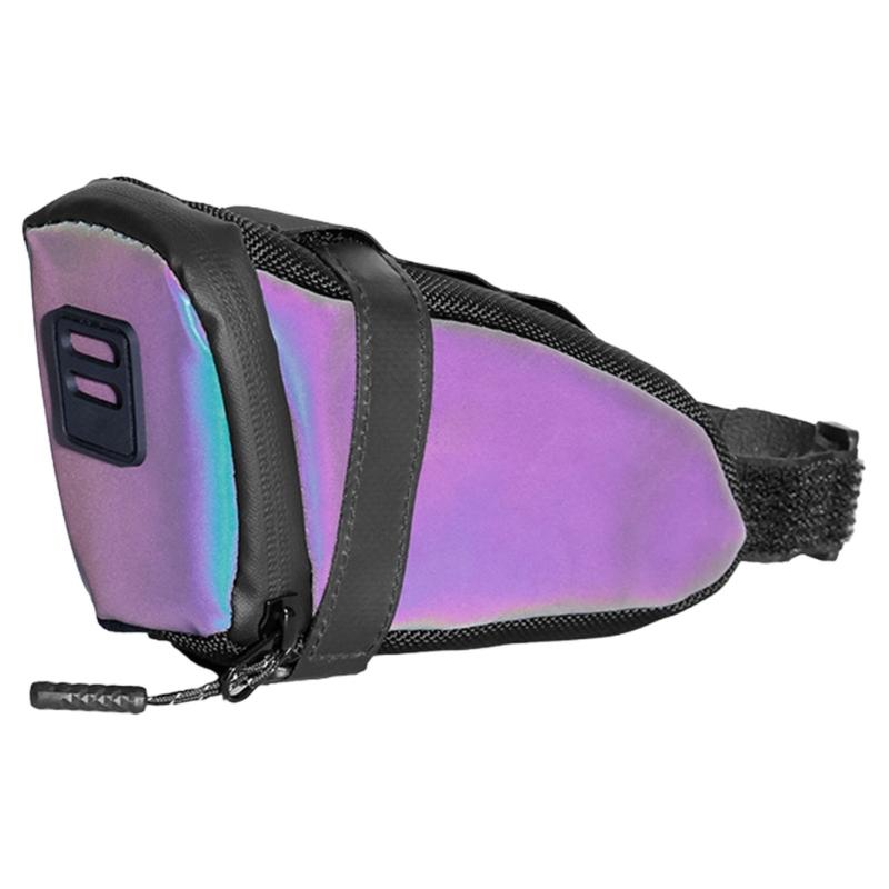 Waterproofed Bike Saddles Bag Weatherproofed Quickly Install Bicycles Rear Bag for Night Cycling Safety 1