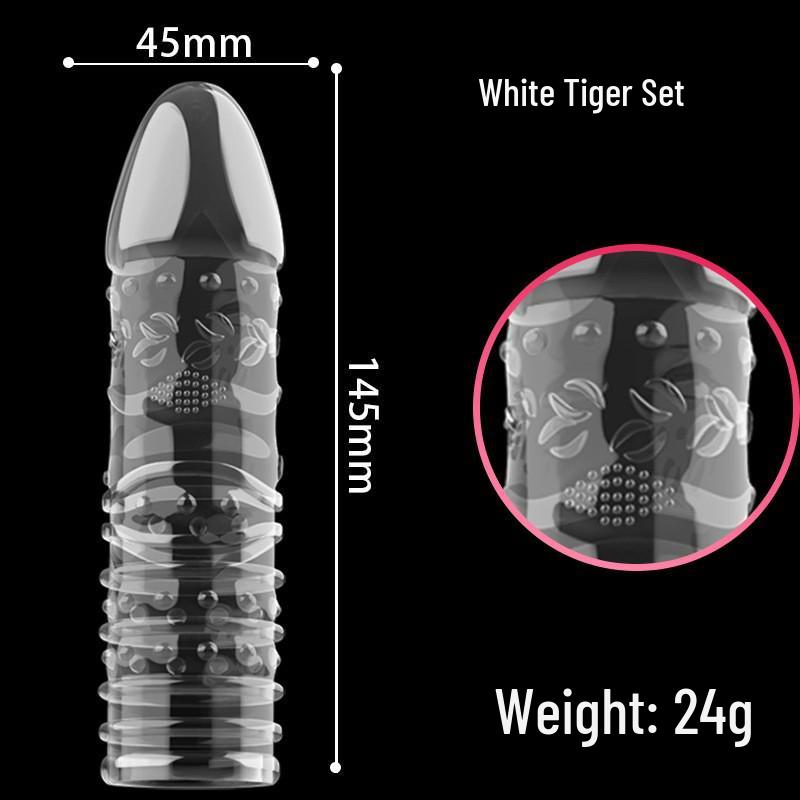 Wolf Tooth Sleeve Clitoral Stimulating Long-lasting Couple's Pleasure Toy