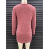 Autumn New Women's Clothing Women's Brushed Pit Stripe Solid Color Long Sleeved Women's Cardigan Jacket