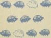 Kosugizen Face Scandinavian Animal 4 Colors 1 Towel of 34 x 80 animal lightweight and Towel, Jacquard, Design, (4 Designs), Each, cm.