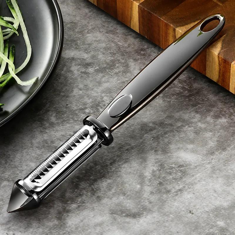 Multifunkční škrabka na zeleninu Nerezová Okurka Mrkev Kráječ na ovoce Strouhadlo na brambory Mrkev Kuchyňské podložky