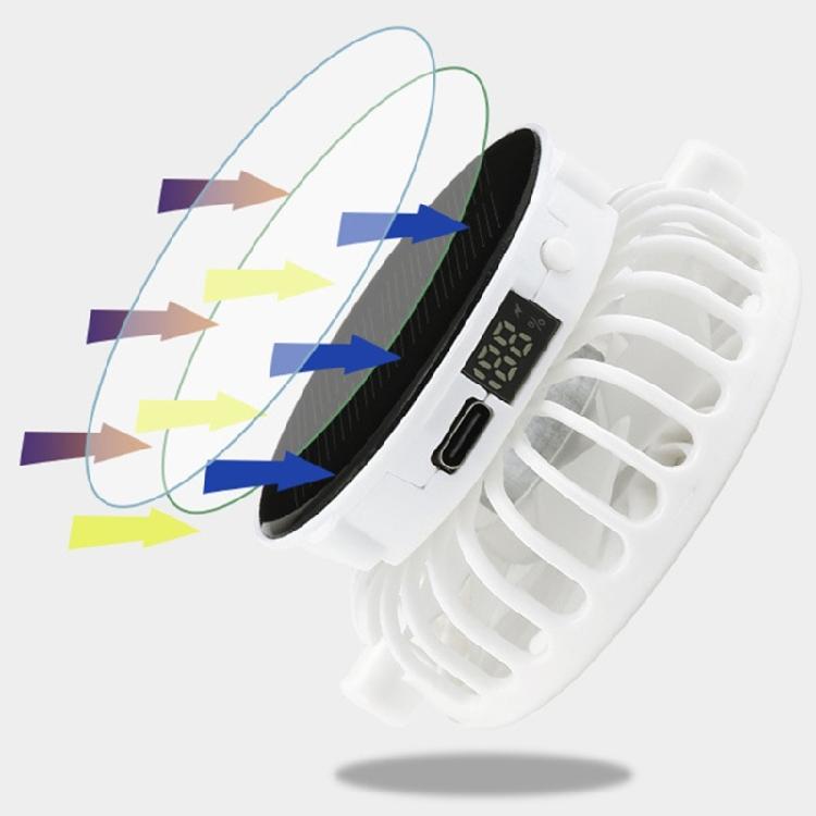 Solar Charging Ventilation Cap With 4-8H Cooling Function Adjustable Headbands Lightweight Polyester For Summer Use