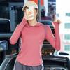Lulu2025 Women's Sports T-Shirt: Long Sleeve Yoga and Fitness Top for Summer