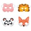 Animal Rabbit Cartoon Theme Party Masks Set For Kids Birthday And Photo Props