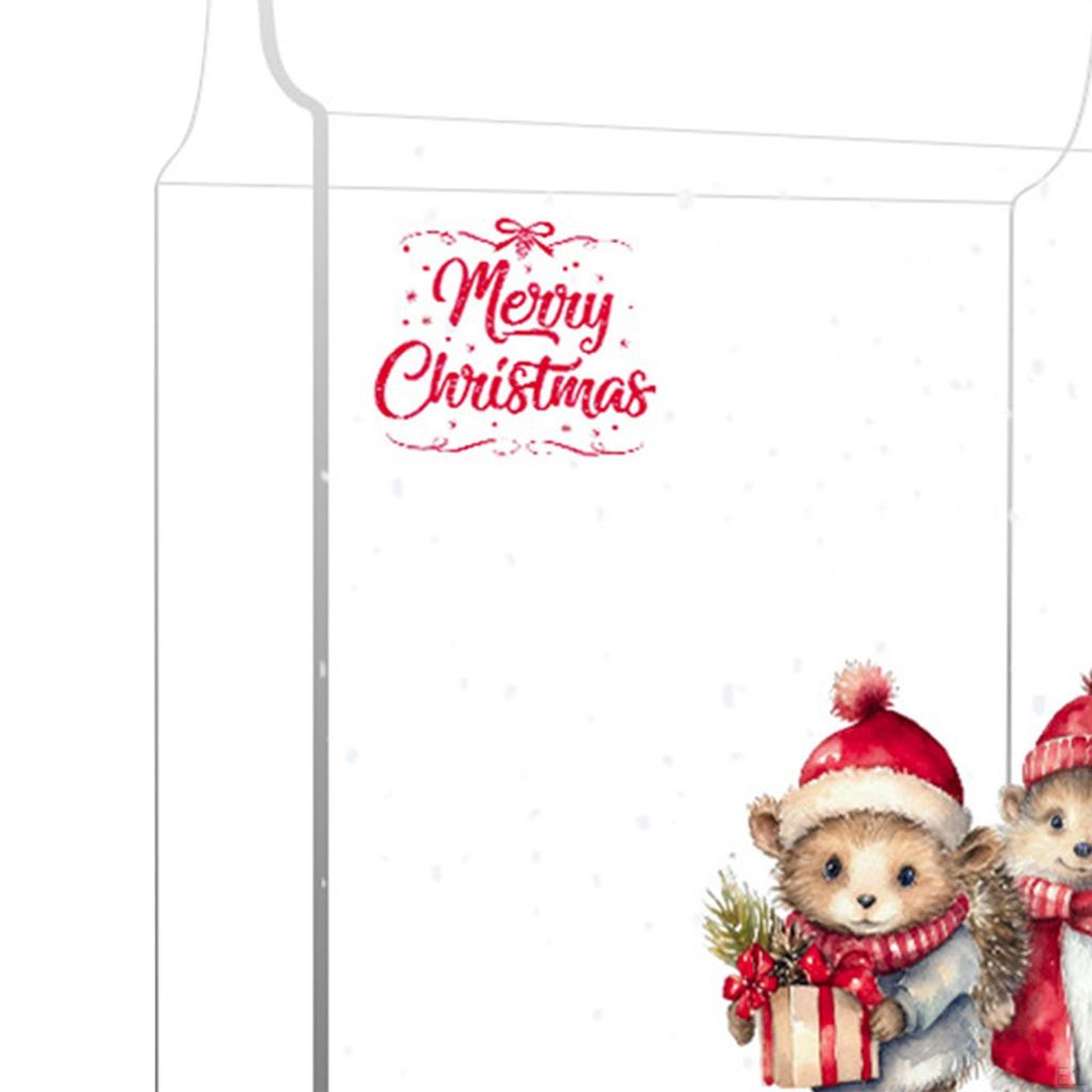 Gift Box Clear Decoration, Christmas Holiday Box, Delicate Acrylic Storage Container for