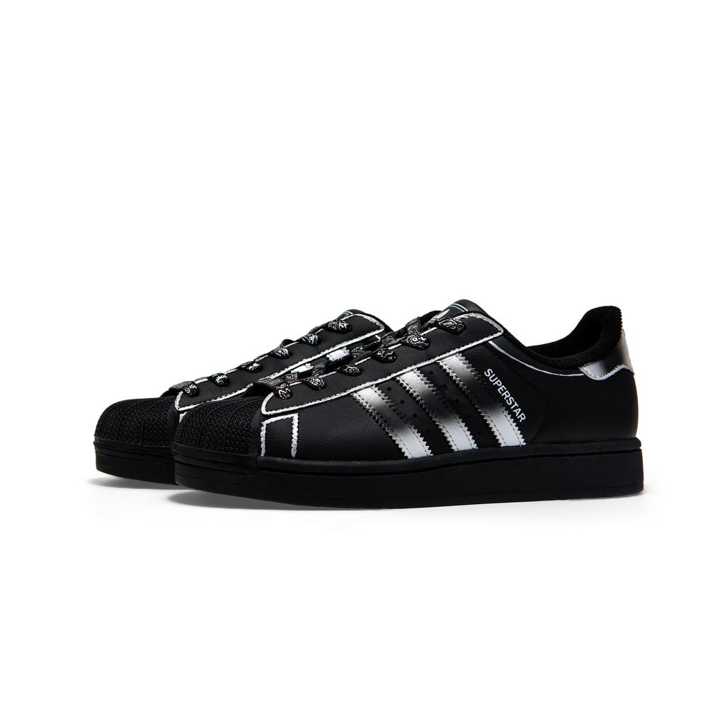 Adidas Originals SUPERSTAR Leather Abrasion Resistant Breathable Abrasion Resistant Breathable Low top Skateboard Shoes EG4959(Team1704-)
