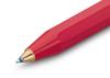 Kaweco Classic Sport Kugelschreiber Offiziell importierter Stift, Ölbasis, Rot, CSBP-RD,