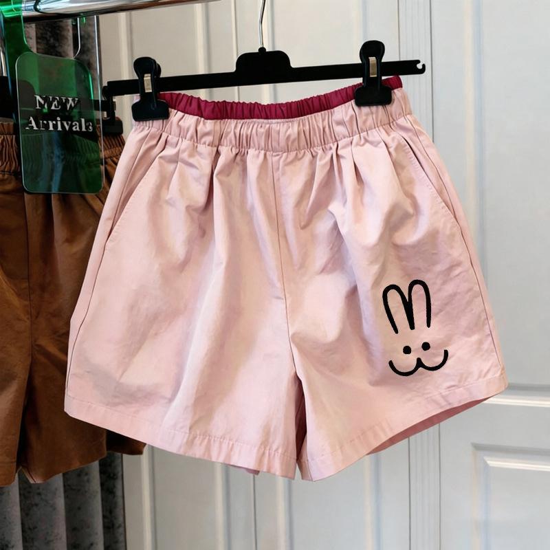 Girls' Color Block Quick-Dry Shorts: Summer 2026 Trendy Style for Middle & Older Girls