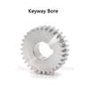 1pcs 304 Stainless Steel 2.5/3 Mod 12/14/15/16/17/18/20 Teeth Spur Gear 12T-20T 2.5/3 Module Cylindrical Gear Bore 12-30mm