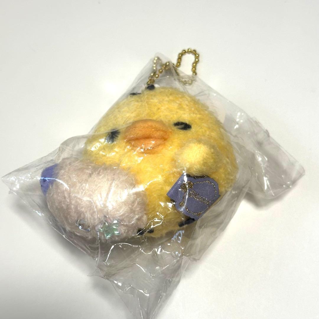 Rilakkuma Dozing with You  Theme Hanging Stuffed Toy Kiiroitori