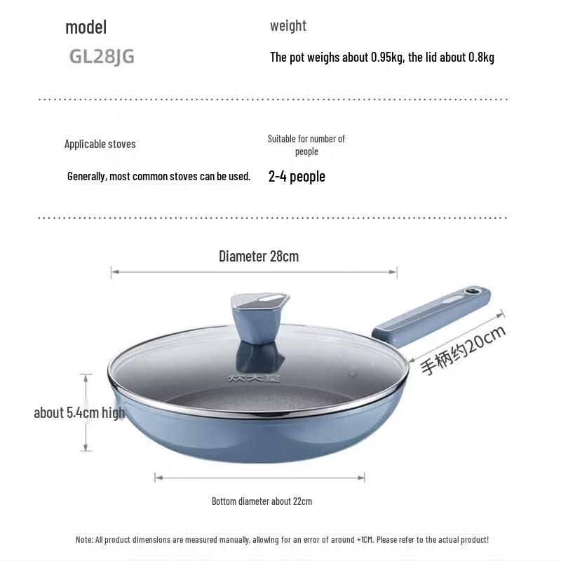 Chui Da Huang 28cm Non-Stick Frying Pan