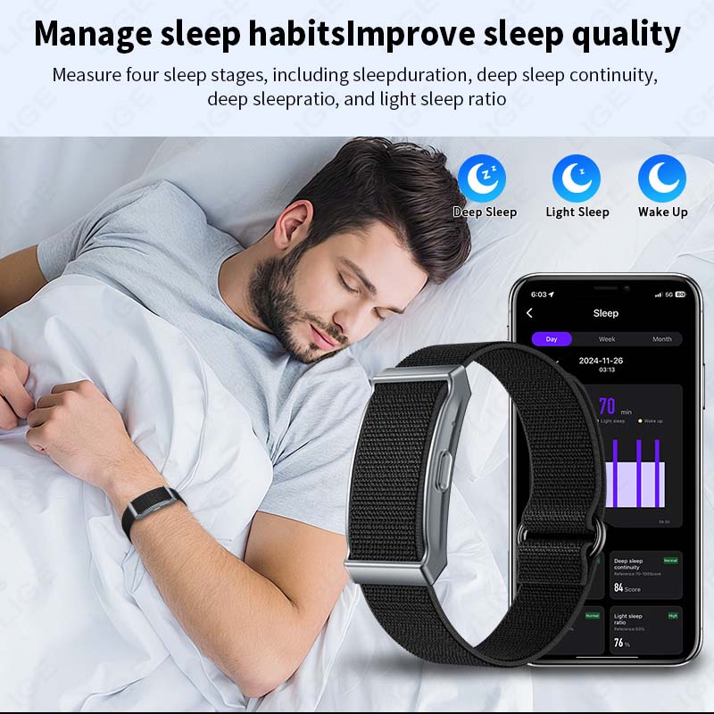 No Screen Fitness Smart Bracelet Call Reminder Heart Rate Sleep Monitor Pedometer Sports Tracker Men Women Smartwatch