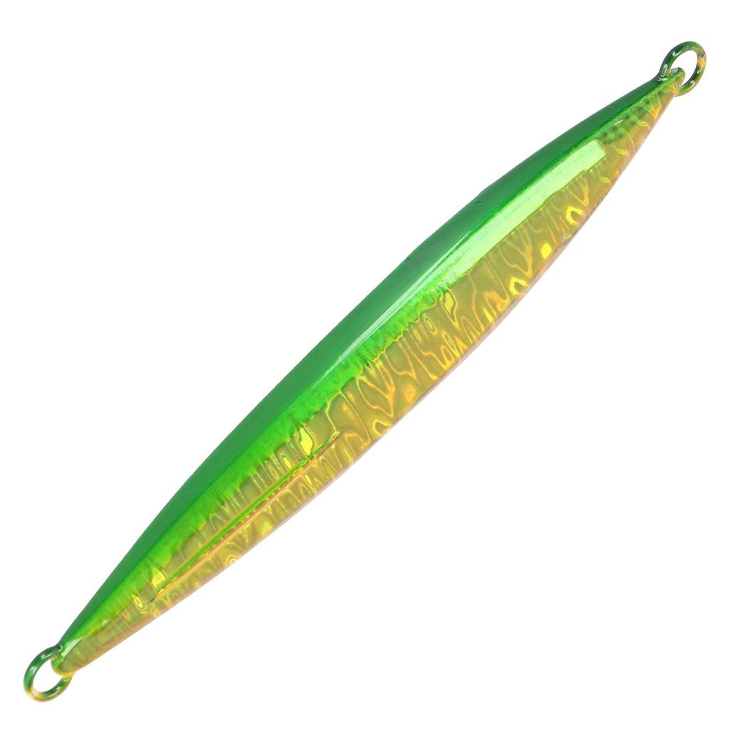 Sea Fishing Iron Plate Artificial Simulation Lure Bait Deep Sea Fishing Accessorygreen