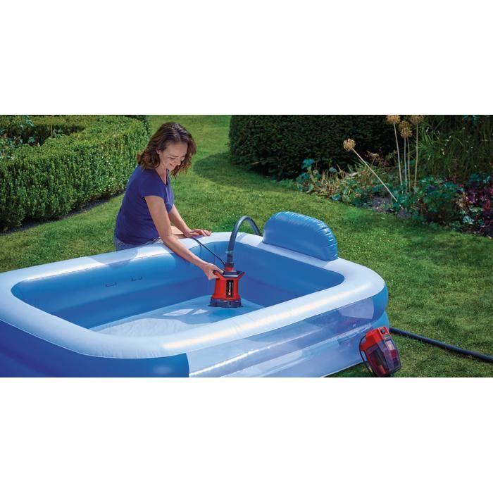 Einhell Pompe d'évacuation pour eaux chargées GE-DP 18/25 LL Li Solo PXC (18V) Livré sans Batterie ni Chargeur