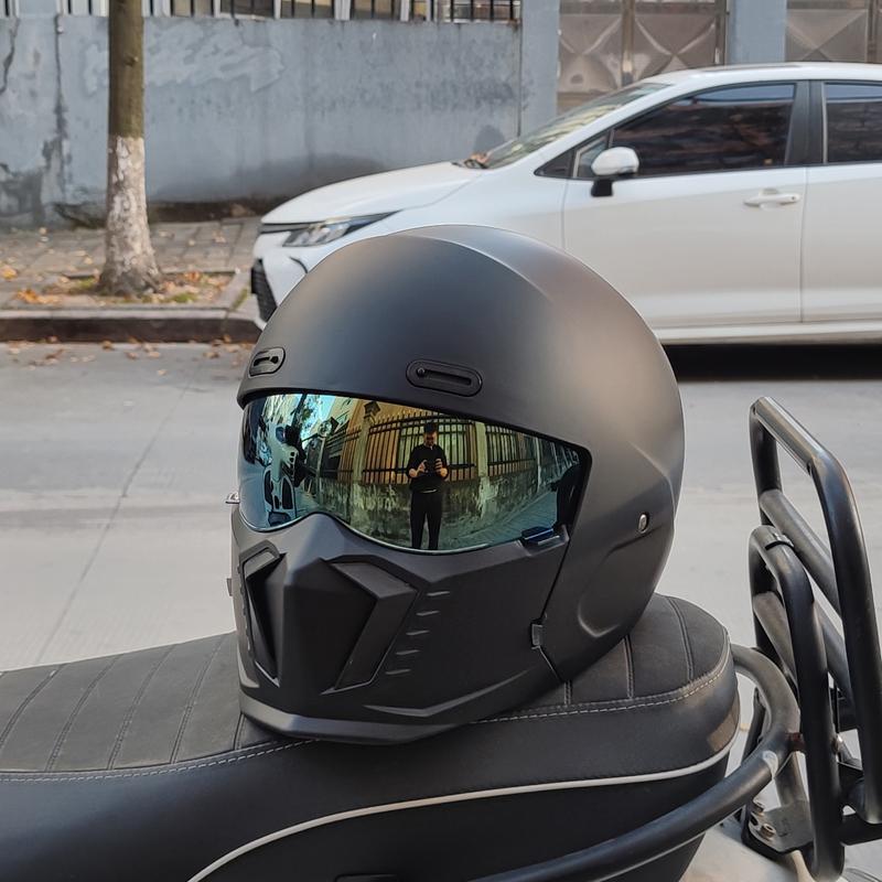 

Новий Scorpion Retro Motorcycle Cascos Moto Locomotive Personality Багатоцільовий комбінований шолом Half ML XL XXL XXXL XXL