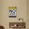 Retro Funny Warning Tin Sign 8x12 Inch Rustic Metal Wall Decor for Office Game Room Man Cave