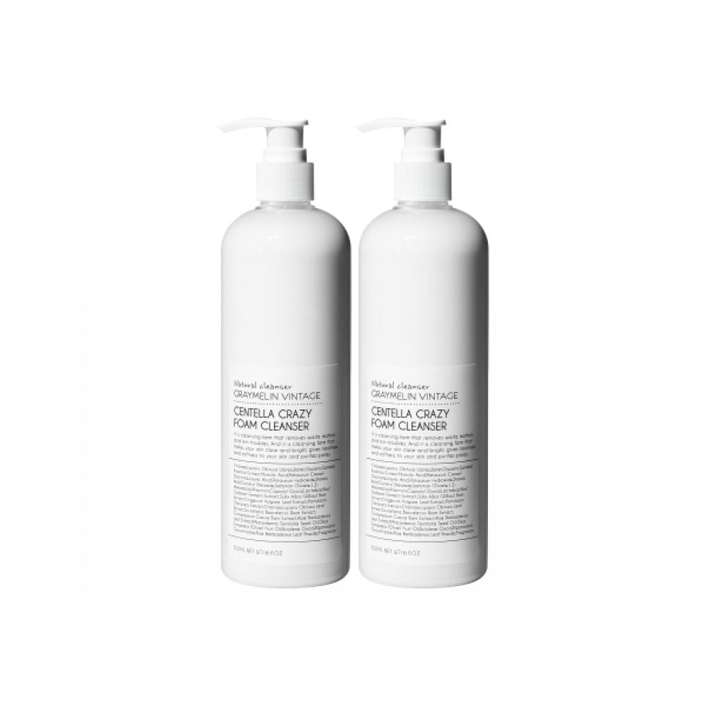 Greymelin Crazy Large Volume Calming Foam Cleansing Centella 500ml 2 NONE