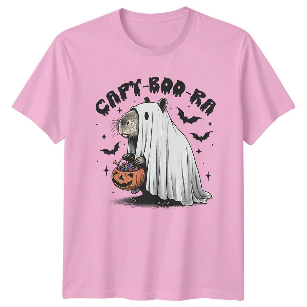 CapyBaaRa TShirt Halloween Capybara Animals Halloween Gift For Him And Her