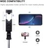 K07 Wireless Bluetooth Selfie Stick skládací mini stativ Rozšiřitelný monopod s dálkovým ovládáním pro iPhone IOS Android