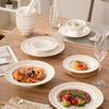 VEDU Wheat Field Watch 24-Piece Ceramic Dinnerware Set
