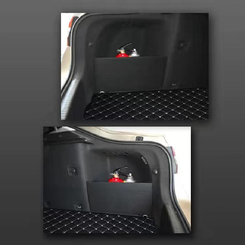 For Skoda Octavia Mk2 Mk3 Mk4 Sedan 2005- Car Accessories Flannel Auto Trunk Side Storage Organizer Board Baffle Partitions