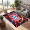 Bayern Munich Printed Flannel Area Rug Non Slip Soft Polyester Floor Carpet Indoor Decor Mat for Bedroom Living Room Sofa Game Room Home Decoration