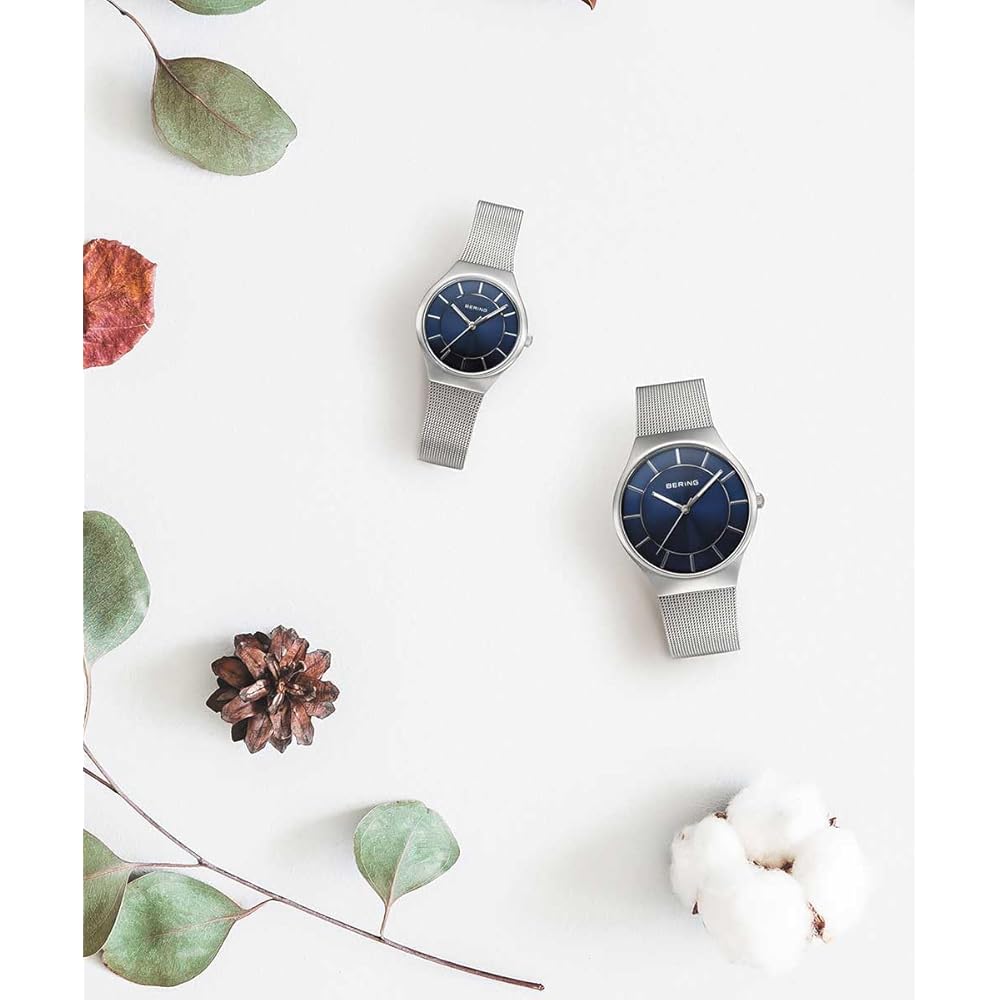 [Officially Imported] BERING Men's & Women's (Unisex) Watch, Nordic Danish Design, Simple Watch with Shatter-Resistant and Scratch-Resistant Sapphire 