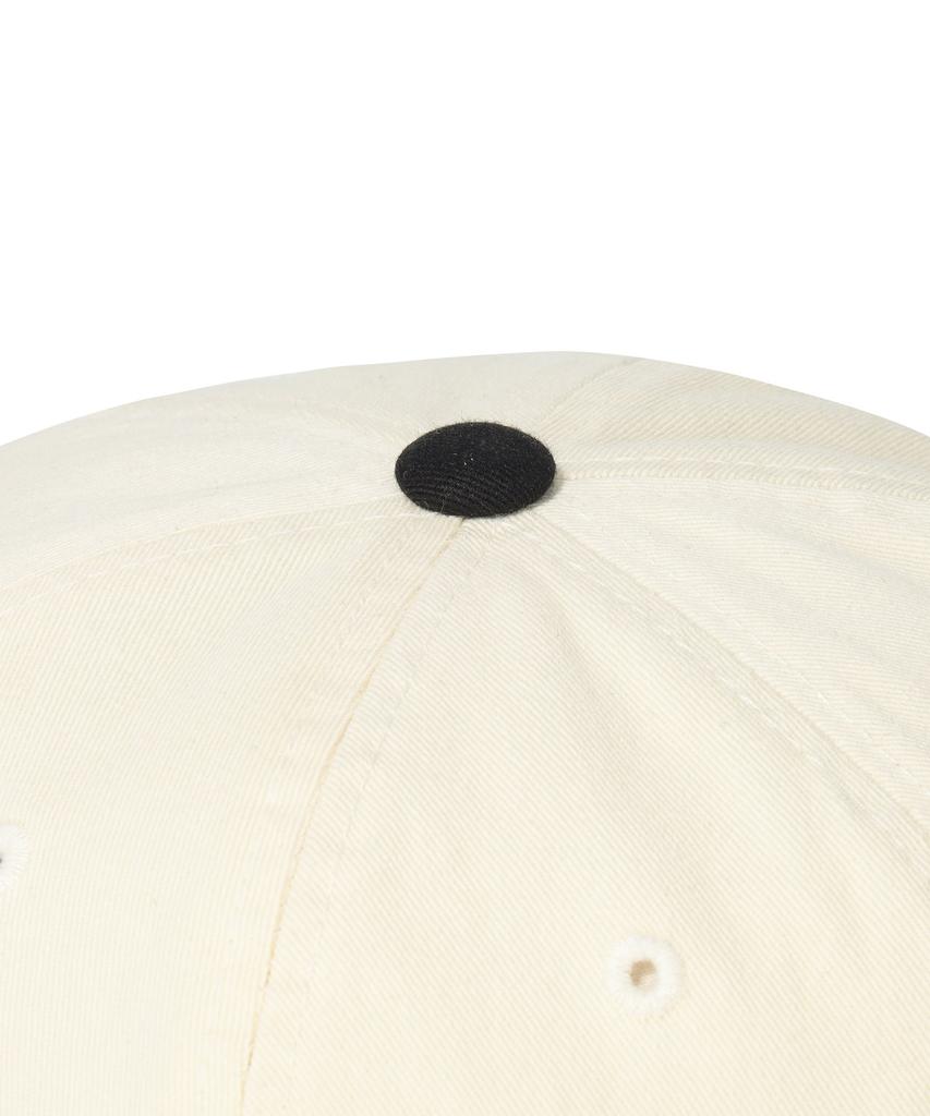 COVERNAT Clover Washed Cap Ivory
