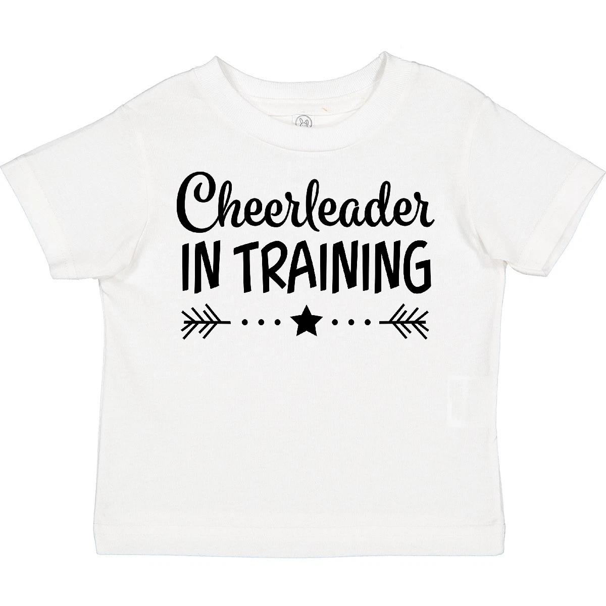 Inktastic Cheerleader In Training Toddler T-Shirt Sports Cheerleading Future Kid 110