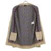 CHANEL [Excellent Condition/Domestically Authorized/24 Stainless Steel] P77141K11152 CC Logo Button Cardigan tops 36 Gold seriesUsed