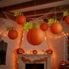 Round Shape Paper Lantern Decor Orange Halloween Lantern Decoration  Party Decoration