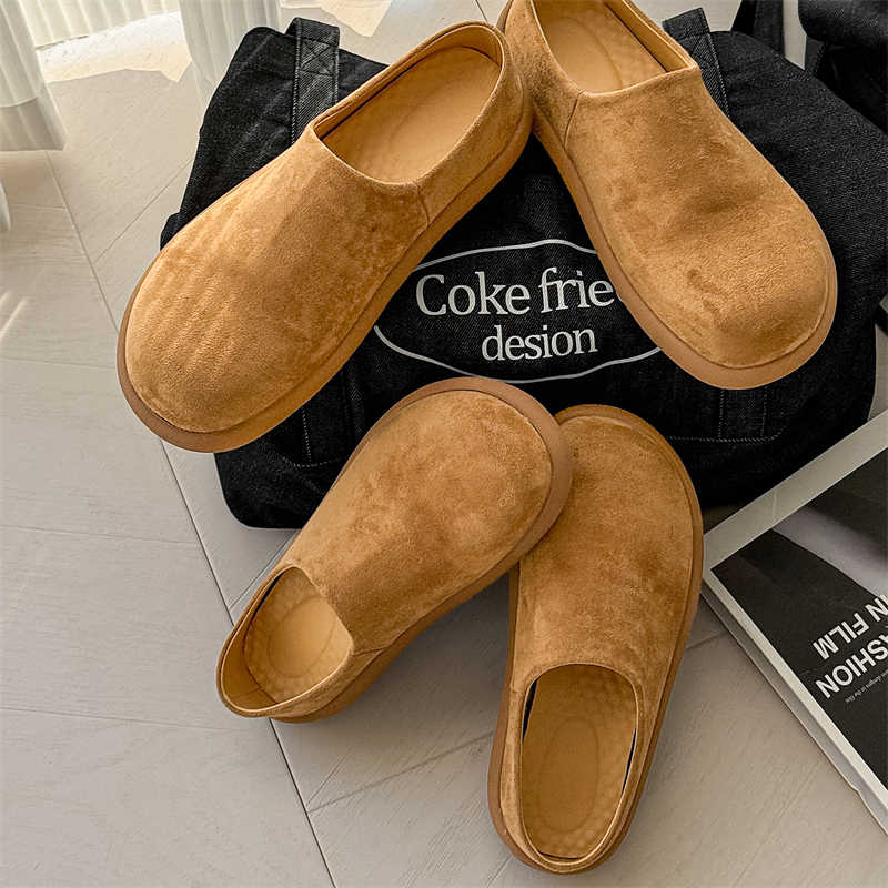 Fashion Round Nose Round Toe Slippers Man House White Sandals Shoes Men's Sneakers On Offer Sport Tenks Leading Expensive Celebrity