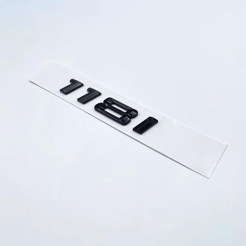 116i 118i 120i 125i 130i 135i Car Rear Boot Emblems Number Letter Badge for BMW 1 Series E81 E82 E87 E88 F20 F21 Glossy Black