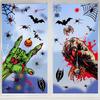 Halloween Decoration Blood Handprint Pumpkin Stickers Halloween Shopping Mall Window Scene Decoration Ghost Hand Spider Stickers