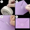 500Pcs/Roll 2cm Diameter 2.5C Thickness Transparent Stickers Round Self Adhesive Labels for Envelopes Gifts