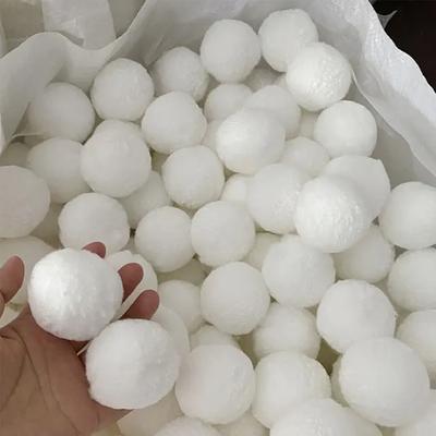 300/500/700g Schwimmbadfilter-Reinigungskugeln Wasserreinigung Faser Abwasserbehandlung Aquarium Filter Baumwollkugeln