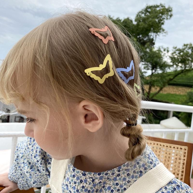5/10 piece Broken Hair Bangs Hairpin Sweet Set Korean Girl Cute Hair Clip Set Cartoon Popular Hair Tie Hairpin Hair Accessories