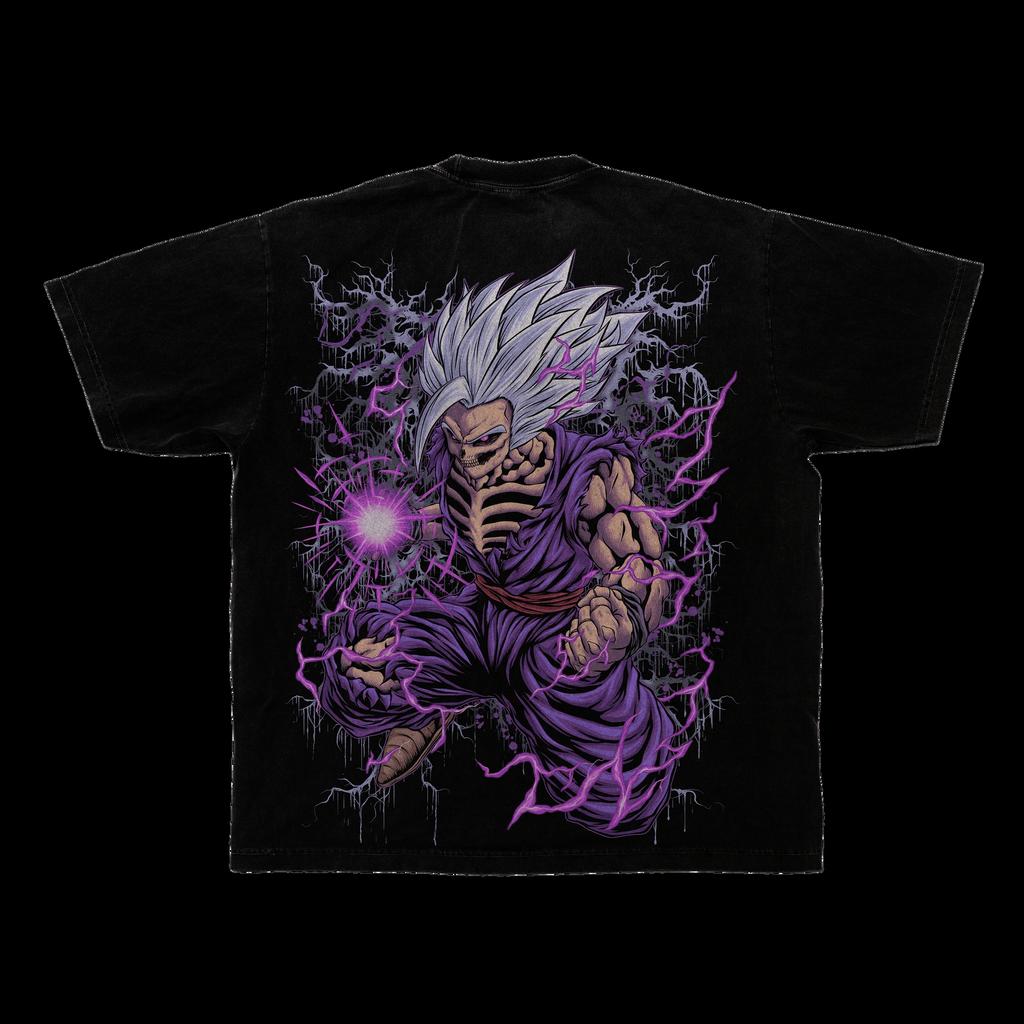 Undead Ultra Instinct Goku Graphic T-Shirt Dragon Ball Undead Gohan Undead Lord Beerus Print Oversized Shirt Casual Male Female Clothing