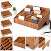 Detachable Phone Storage Box 12/24/36/48Grid Card Holder Rack  for Office Student Use